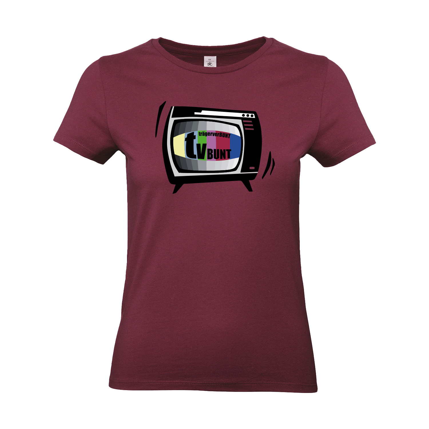 T-Shirt tailliert »TV Bunt Logo«          